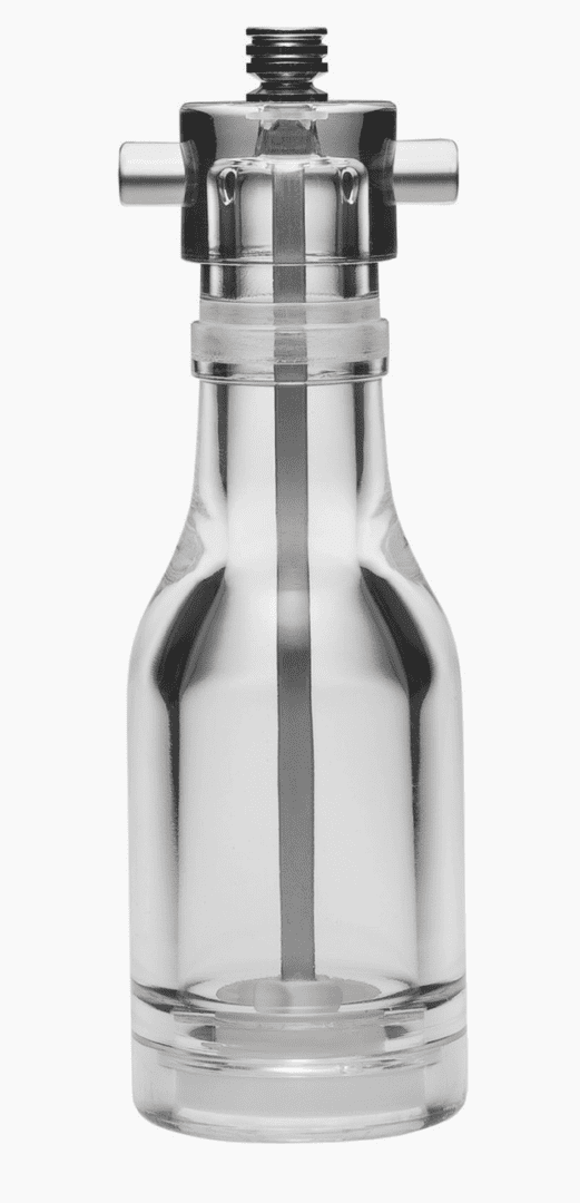 A bottle with a spray cap on it.
