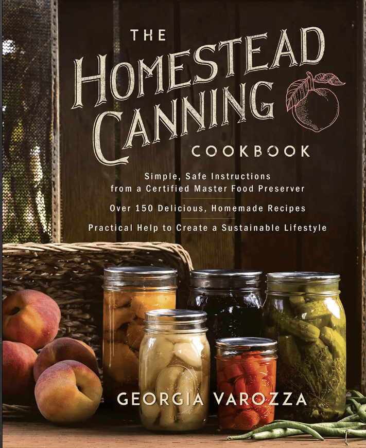 A book cover with various types of food in it.