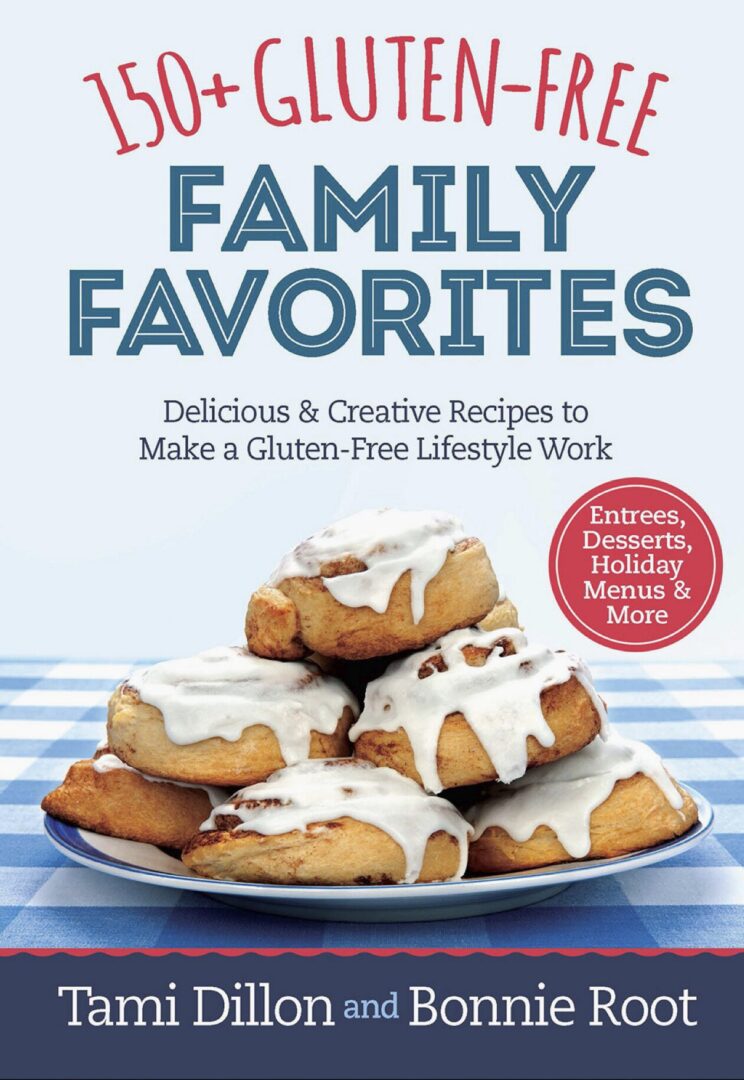A book cover with donuts on top of it.
