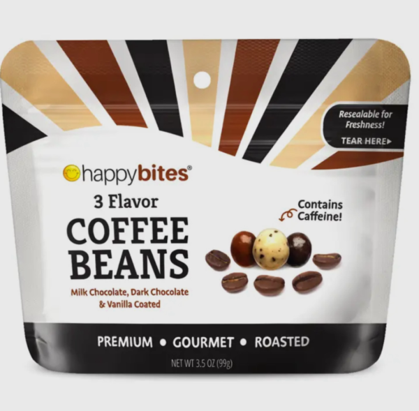 Happy Bites Coffee Beans - 3 Flavors 3.5oz